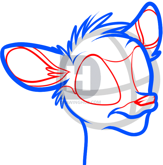 6-buoc-don-gian-ve-chu-nai-bambi-vo-cung-dang-yeu-4