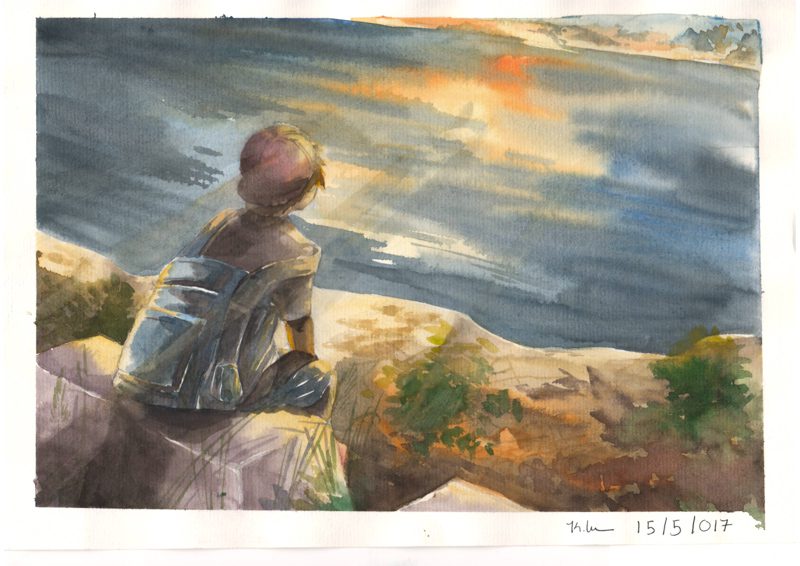 Thực Tế Nam Du - Water Color Khương Thảo 14