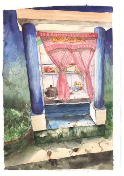 Thực tế Nam Du Watercolor Khương Thảo 2
