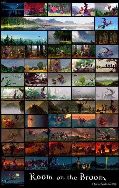 Phim hoạt hình ngắn Room on the Broom 3