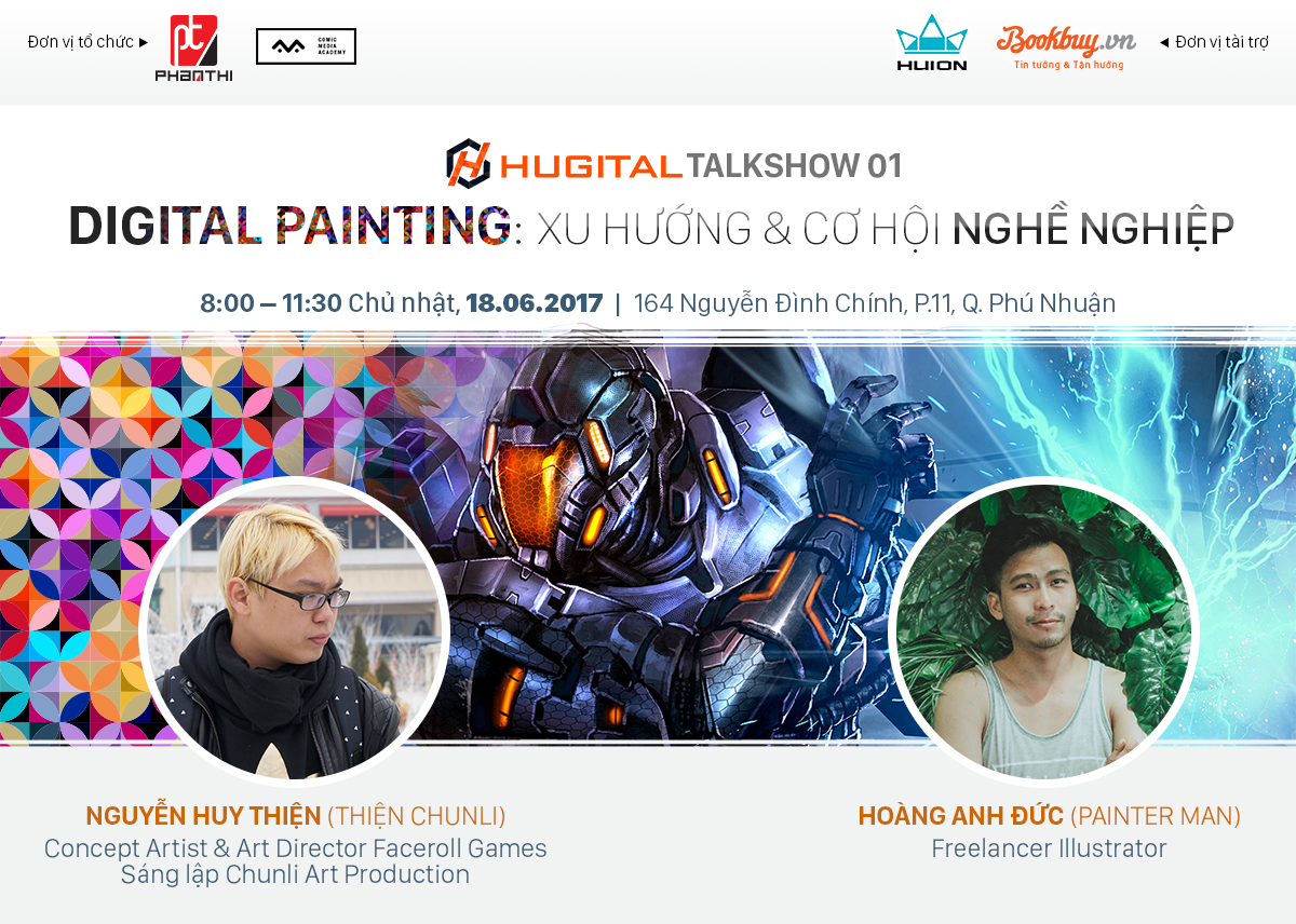 Talkshow Digital Painting
