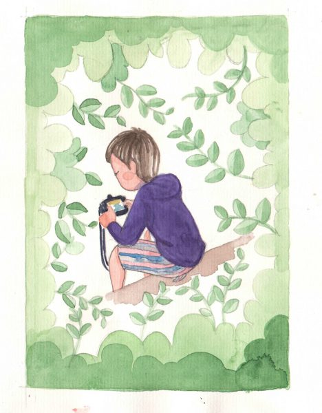 thực tế Nam Du water color 12