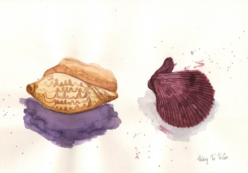 thực tế Nam Du water color 07