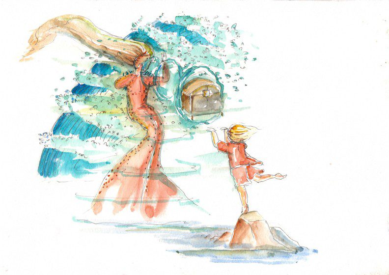 Thực tế Nam Du watercolor Nguyễn Thanh Triều 17