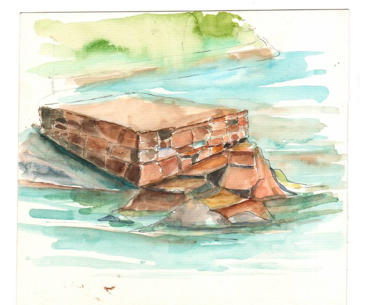 Thực tế Nam Du watercolor Nguyễn Thanh Triều 19