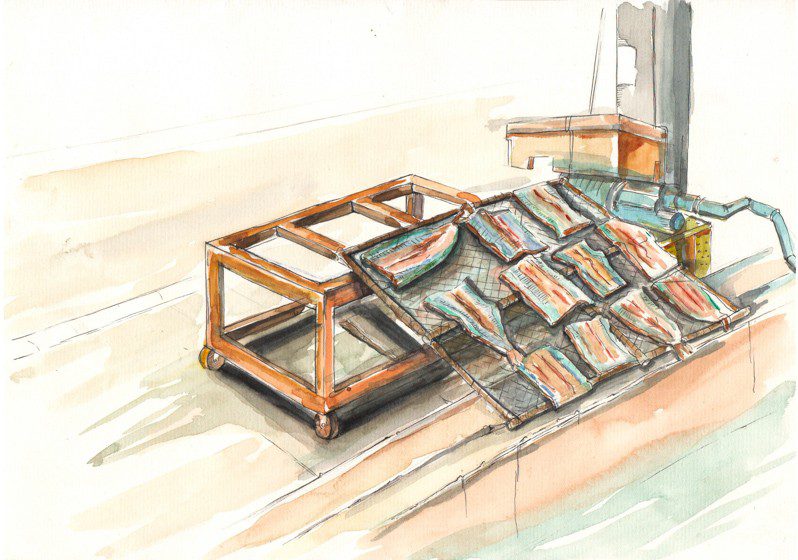 Thực tế Nam Du watercolor Nguyễn Thanh Triều 24