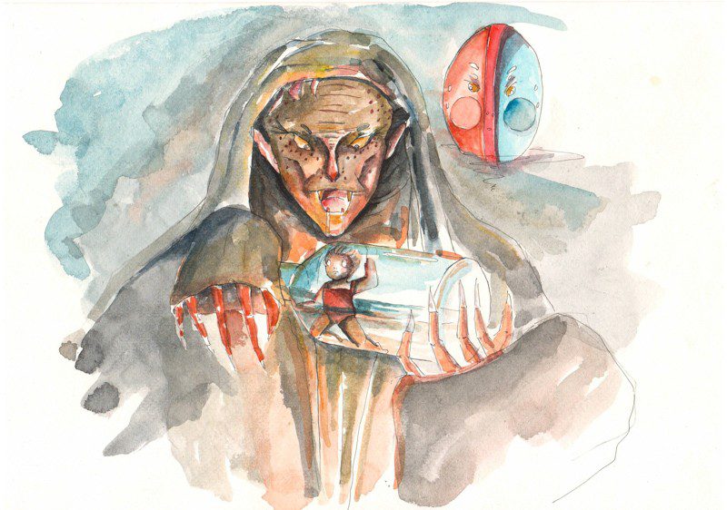 Thực tế Nam Du watercolor Nguyễn Thanh Triều 32