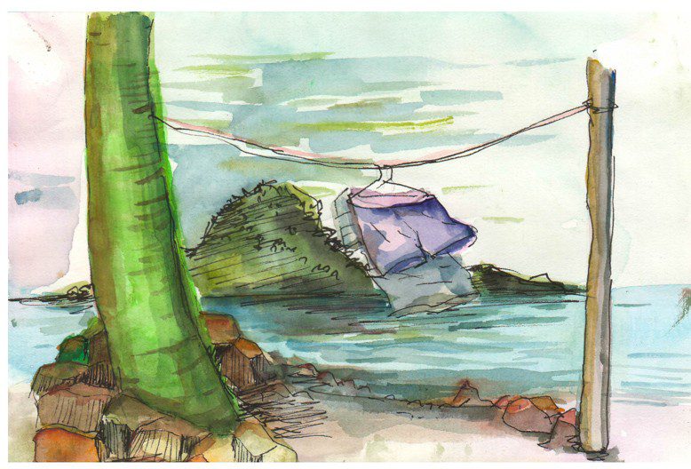Thực tế Nam Du watercolor Nguyễn Thanh Triều 33