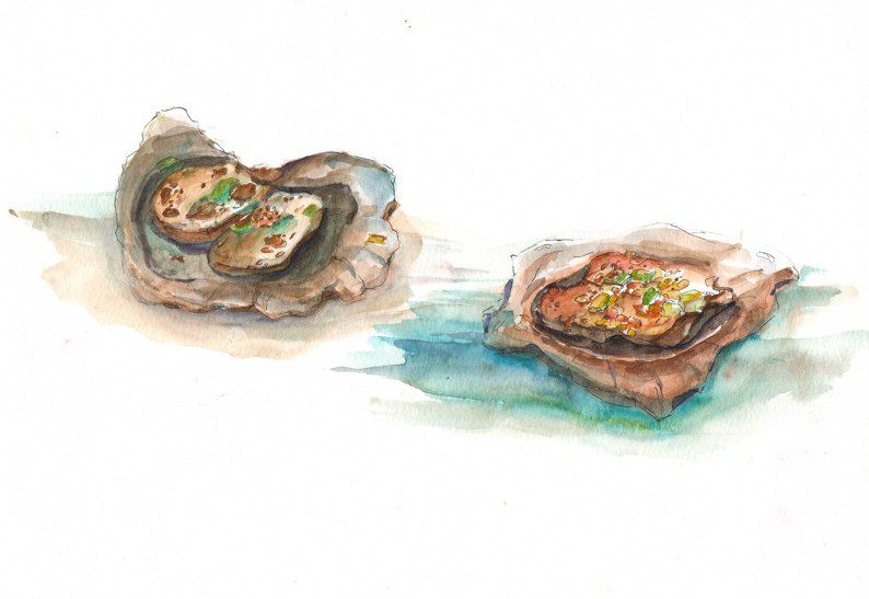 Thực tế Nam Du watercolor Nguyễn Thanh Triều 6