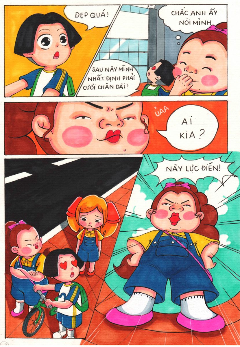 Truyện tranh Cô Bé Lực Điền 10