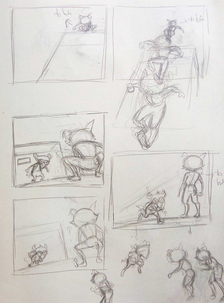 Hoạt hình 2D - The Thief - Mai Thu Hải Ngân