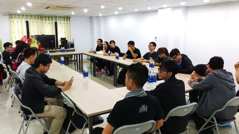 Học viên Comic Media Academy tham quan công ty Sao Sáng