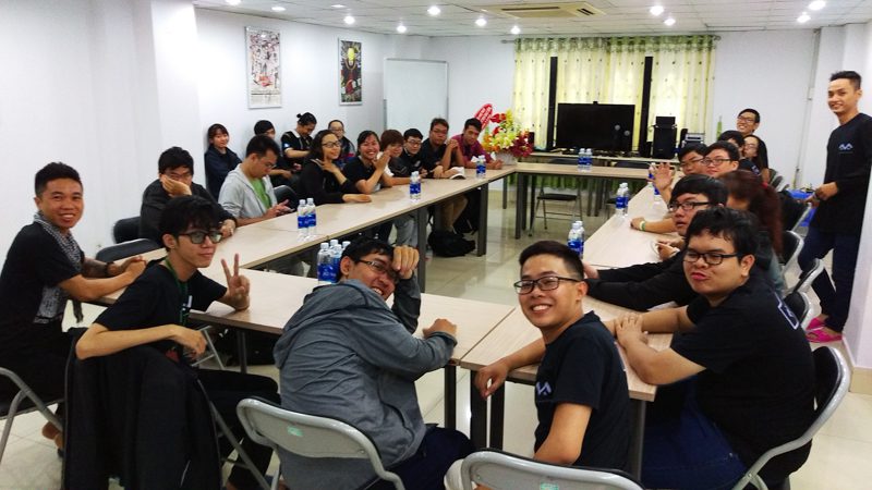 Học viên Comic Media Academy tham quan công ty Sao Sáng