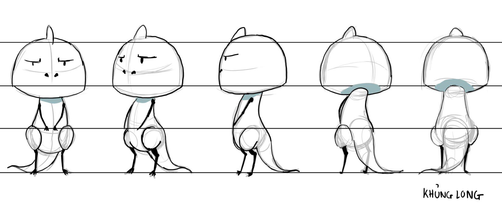 khủng long character