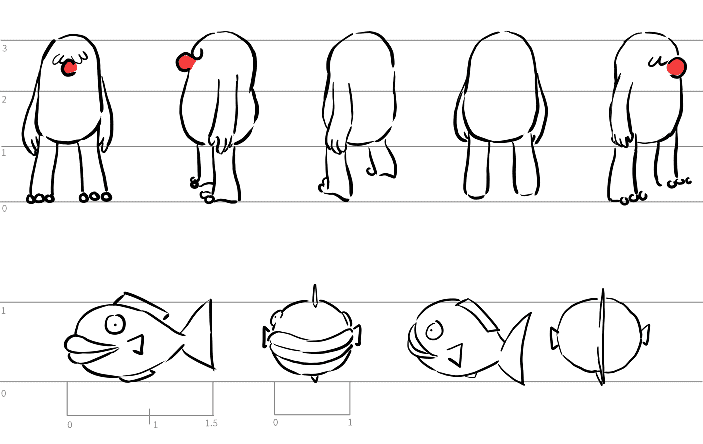 Phim hoạt hình hay - Nguyễn Khương Thảo - nhân vật