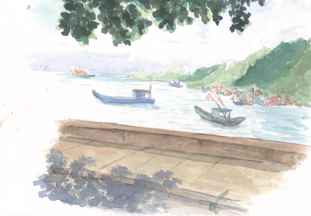 Tranh vẽ Màu nước - Phan Hồng Đức 3