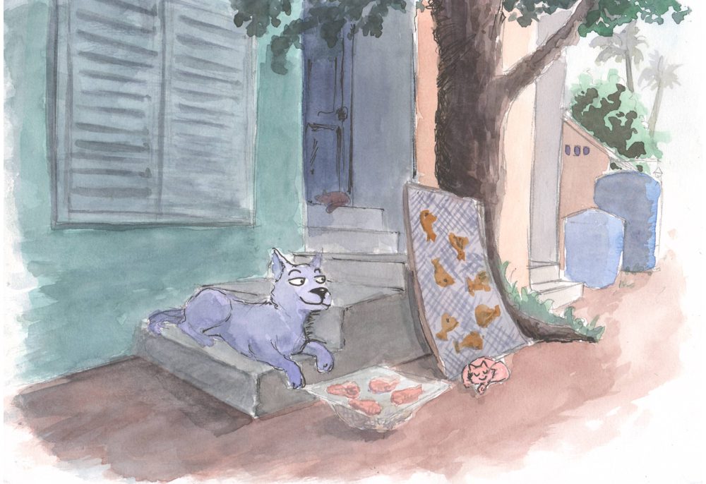 Tranh vẽ Màu nước - Phan Hồng Đức 5