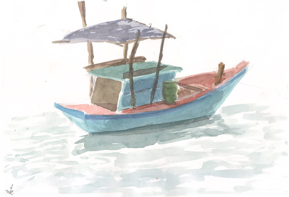 Tranh vẽ Màu nước - Phan Hồng Đức 7