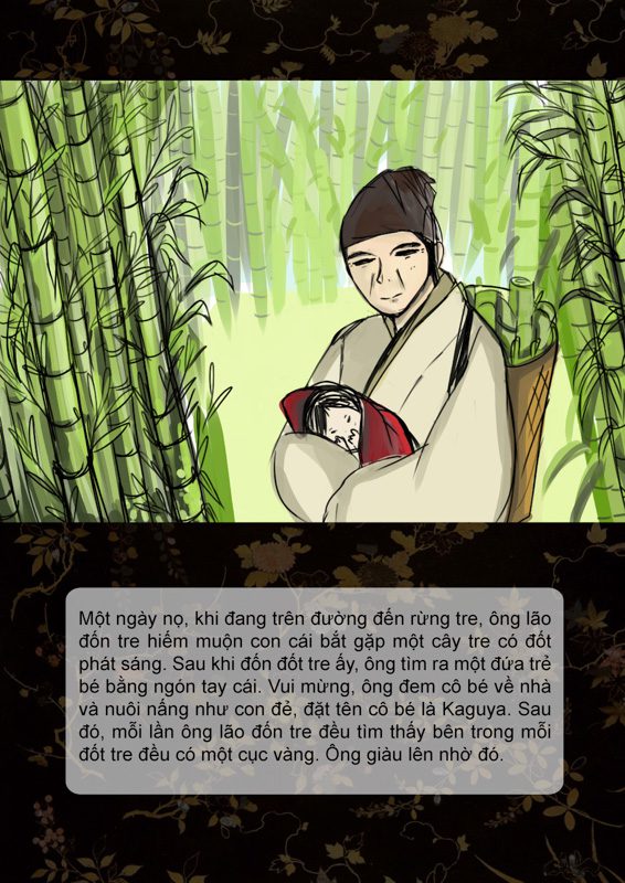 Bài minh họa Công Chúa Ống Tre - trang 1