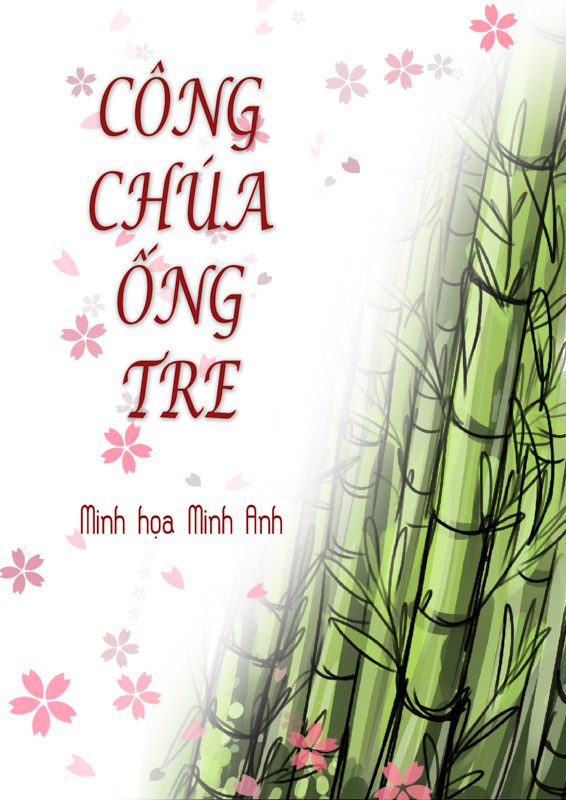Bài minh họa Công Chúa Ống Tre - trang bìa