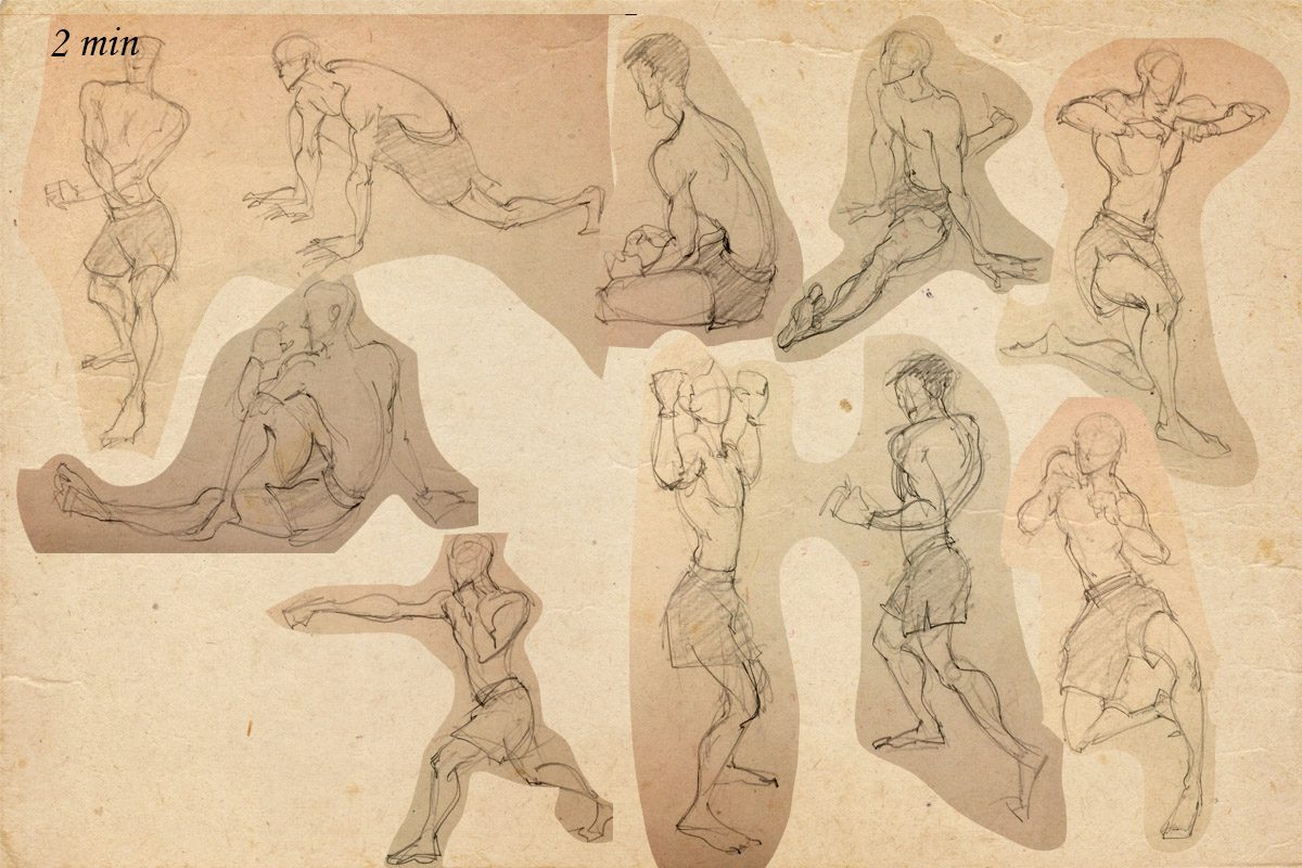 Bài thi Gesture Drawing