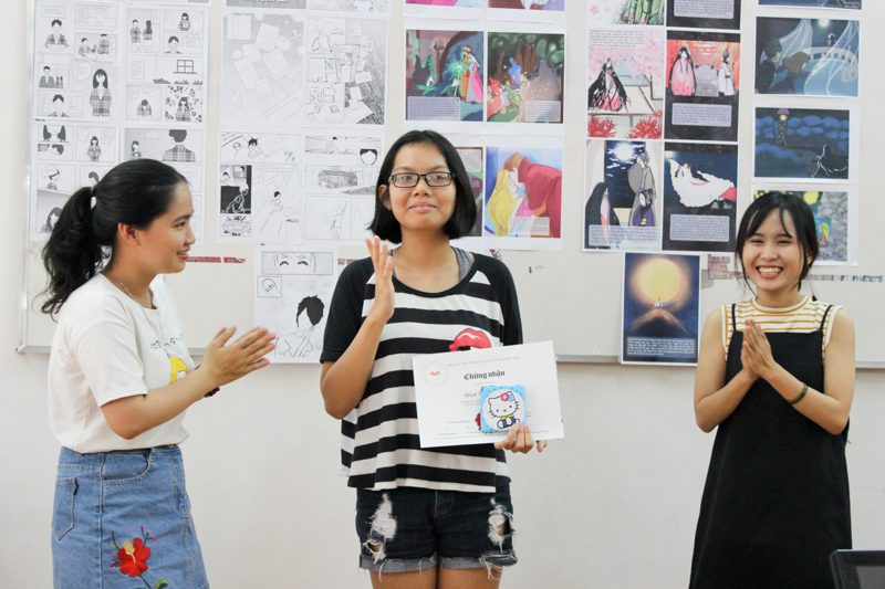 Tổng kết lớp học vẽ truyện tranh trên máy tính 10