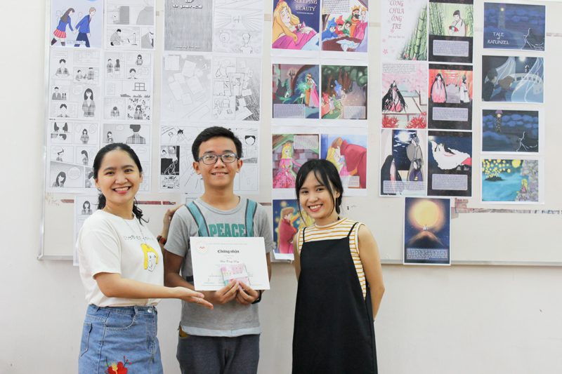 Tổng kết lớp học vẽ truyện tranh trên máy tính 13