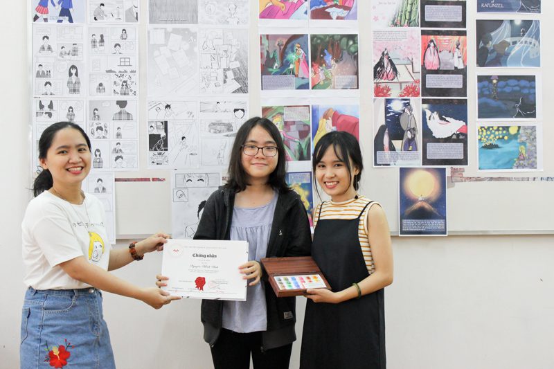 Tổng kết lớp học vẽ truyện tranh trên máy tính 14