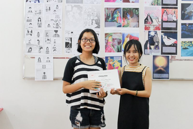 Tổng kết lớp học vẽ truyện tranh trên máy tính 15