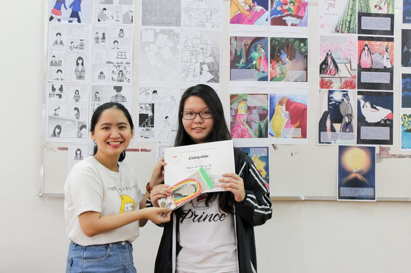 Tổng kết lớp học vẽ truyện tranh trên máy tính 16