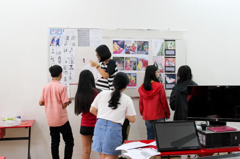 Tổng kết lớp học vẽ truyện tranh trên máy tính 4