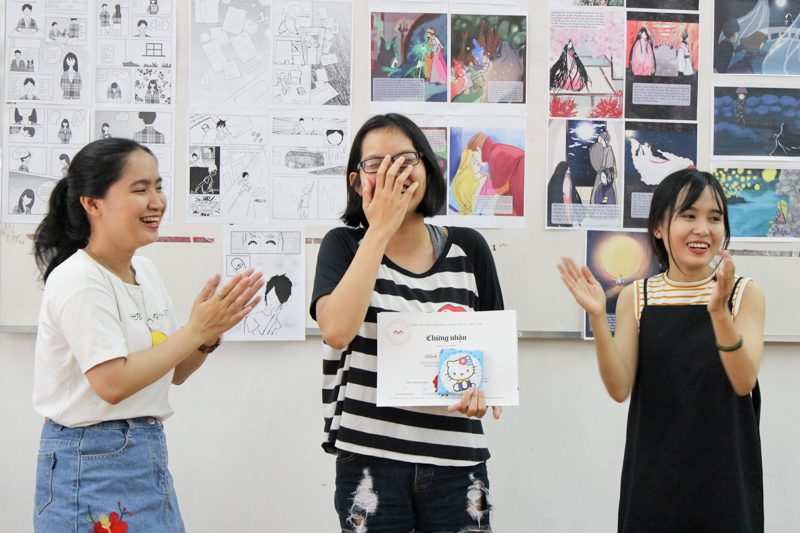 Tổng kết lớp học vẽ truyện tranh trên máy tính 9