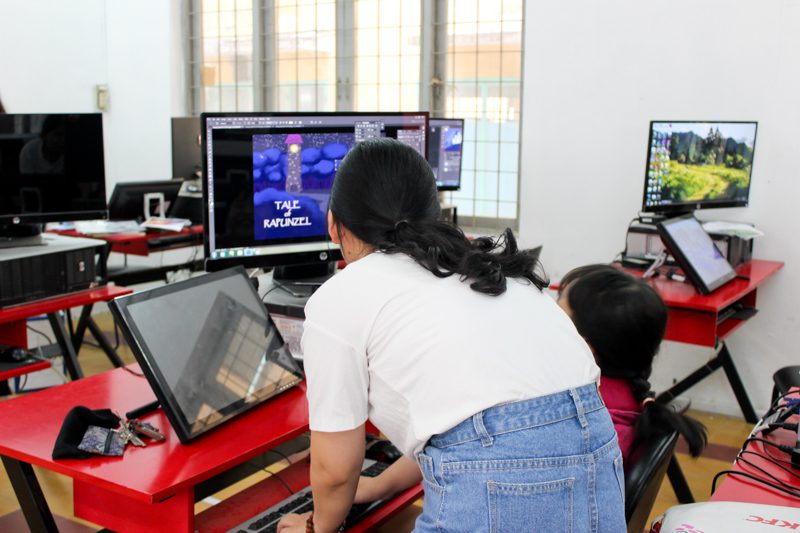 Tổng kết lớp học vẽ truyện tranh trên máy tính