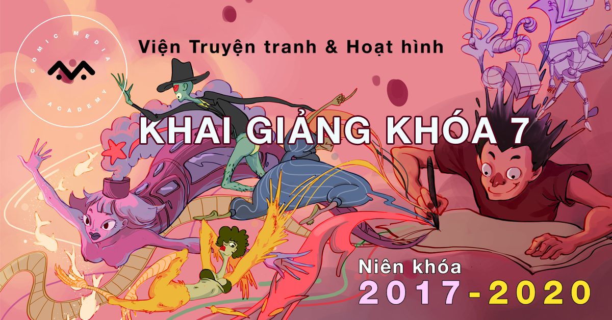 Comic Media Academy khai giảng Khóa 7