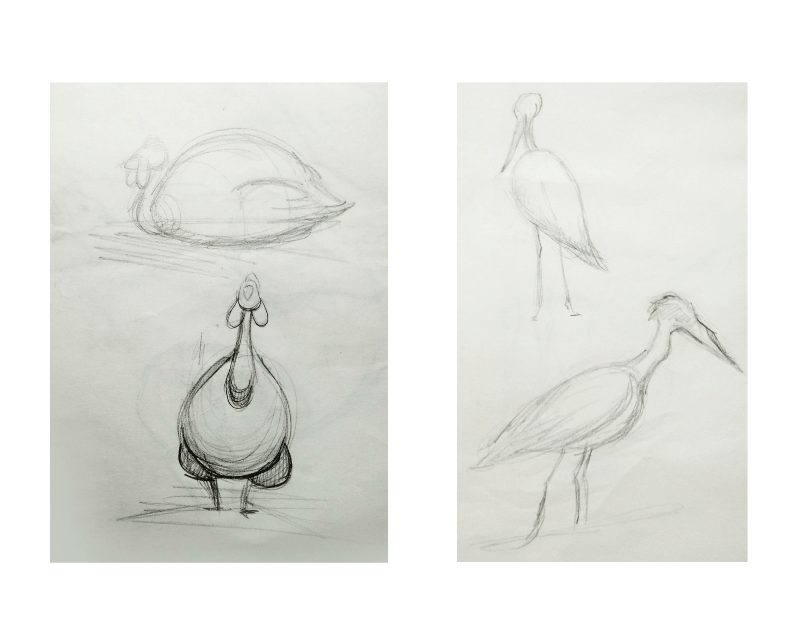 Bài tập Gesture Drawing Nguyễn Khương Thảo 25