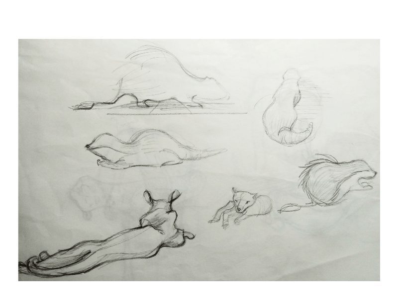 Bài tập Gesture Drawing Nguyễn Khương Thảo 31