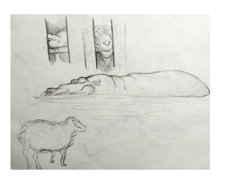 Bài tập Gesture Drawing Nguyễn Khương Thảo 32