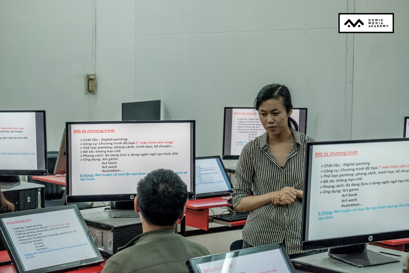 Khai giảng lớp học Digital Painting cấp tốc