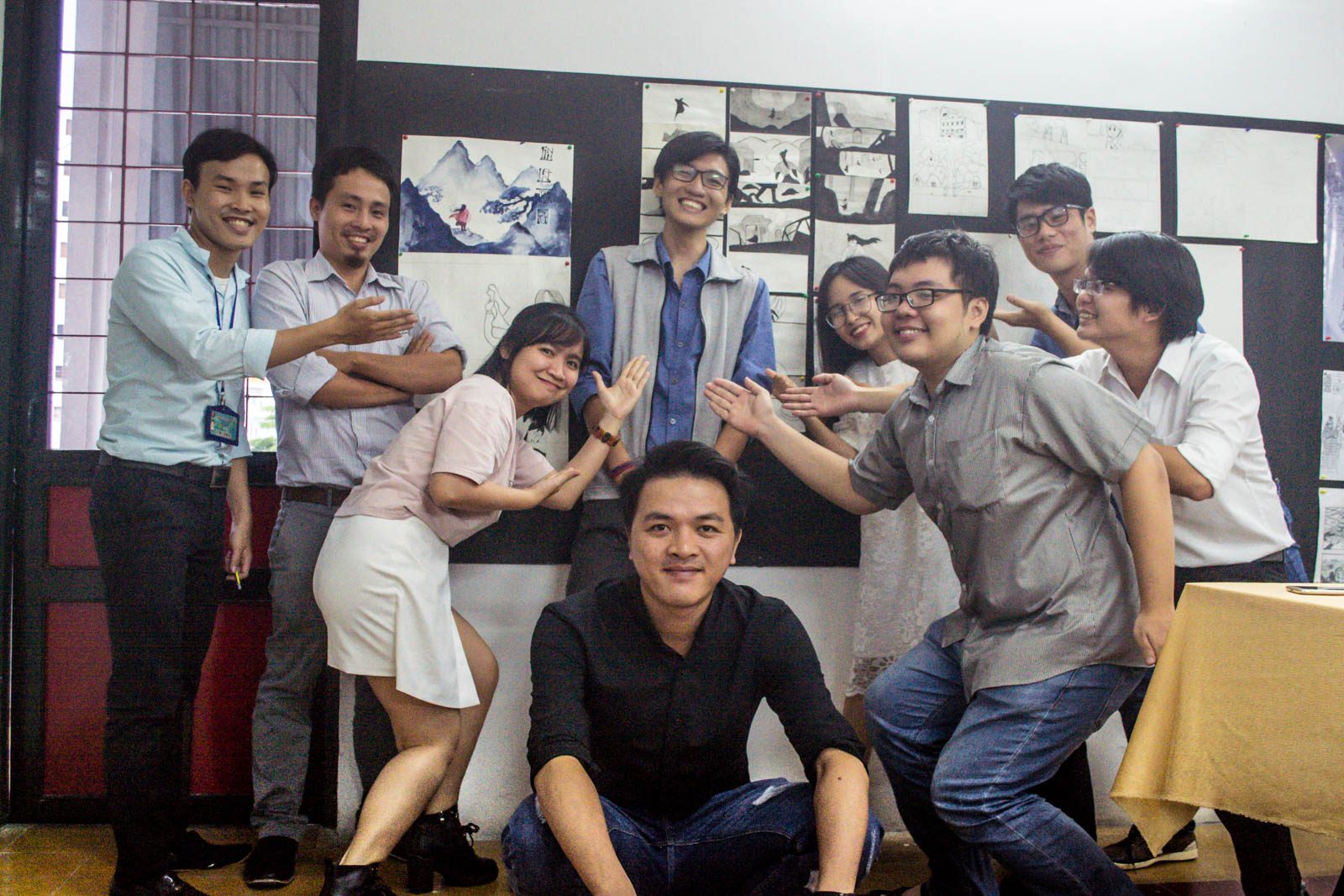 Tổng kết lớp học vẽ truyện tranh cấp tốc khoá 5