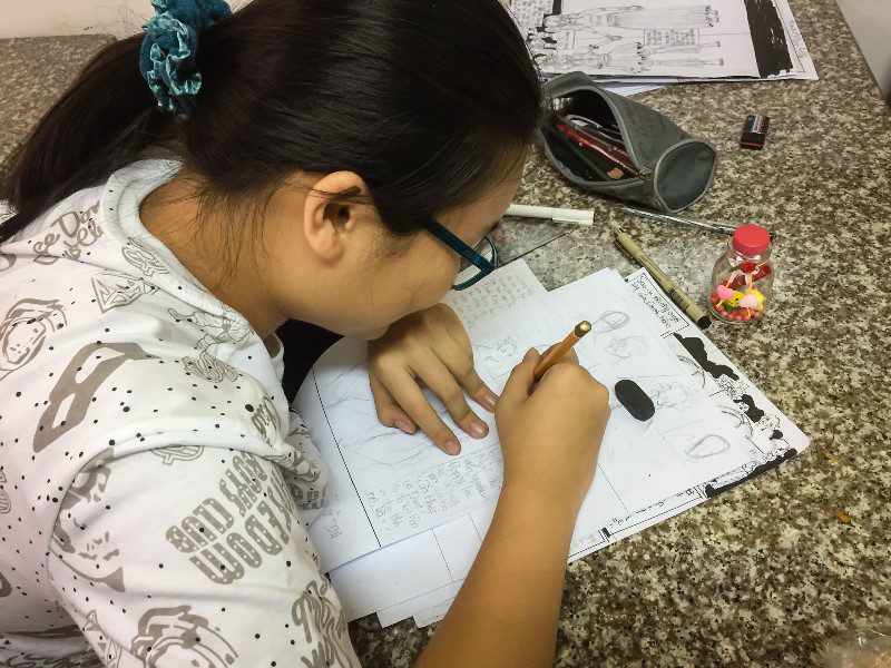 Bế giảng lớp dạy vẽ Manga Comics nâng cao 7 1