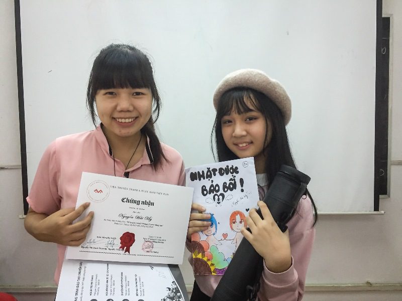 Bế giảng lớp dạy vẽ Manga Comics nâng cao 7 4