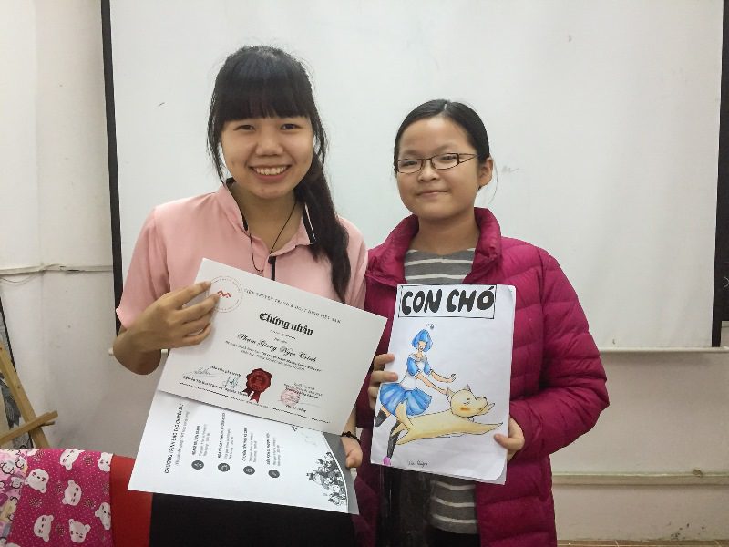 Bế giảng lớp dạy vẽ Manga Comics nâng cao 7 5