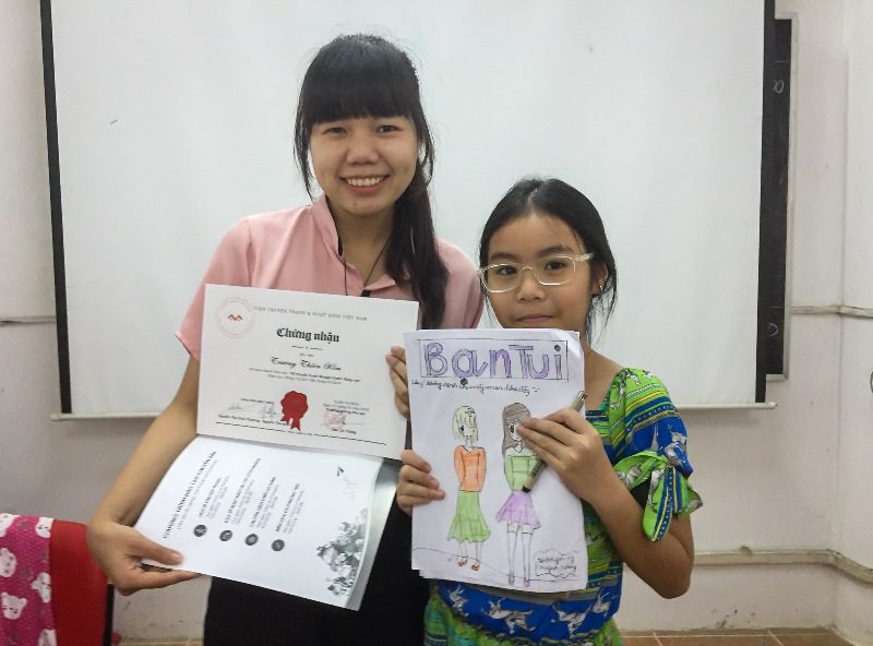 Bế giảng lớp dạy vẽ Manga Comics nâng cao 7 7