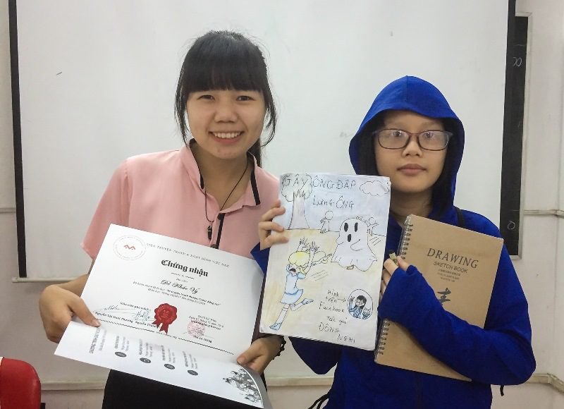 Bế giảng lớp dạy vẽ Manga Comics nâng cao 7 9