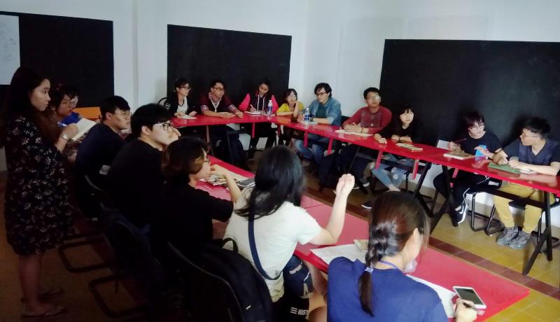 Sinh viên Đại học Chosun thực tập tại CMA 4