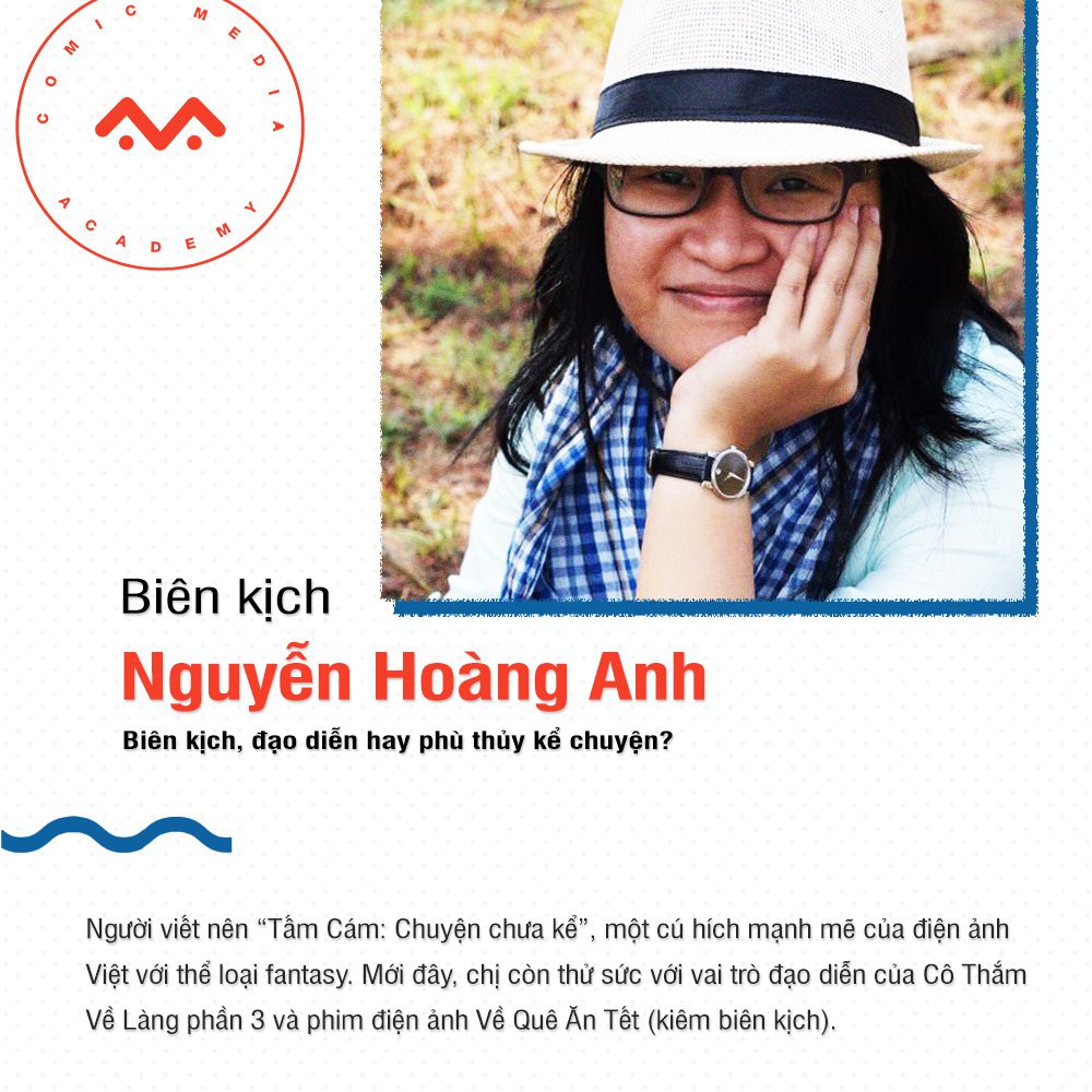 Biên kịch Nguyễn Hoàng Anh - talkshow Biên kịch - Nghề mới cho người trẻ