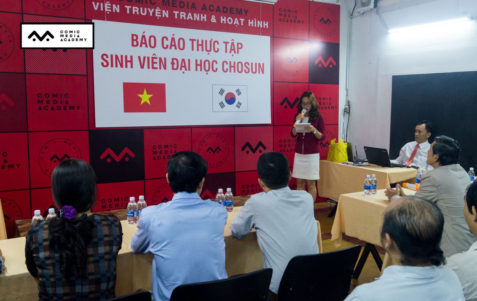 Báo cáo thực tập sinh viên đại học Chosun tại Comic Media Academy Vietnam