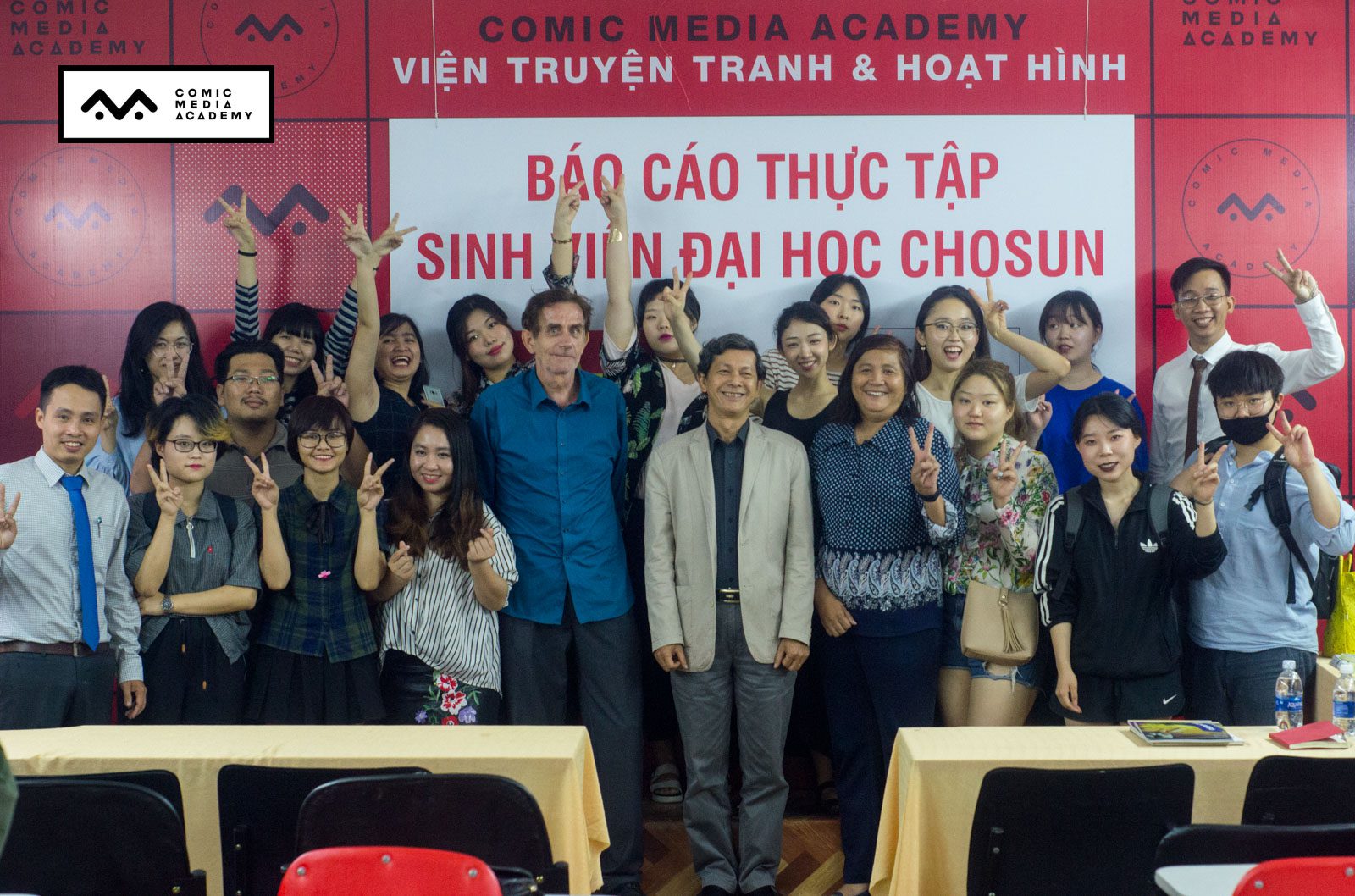 Báo cáo thực tập sinh viên đại học Chosun tại Comic Media Academy Vietnam