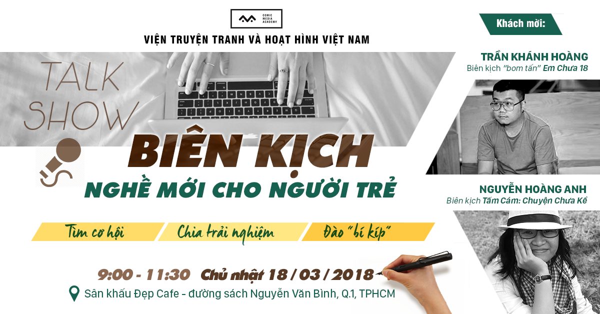 talkshow Biên kịch - Nghề mới cho người trẻ