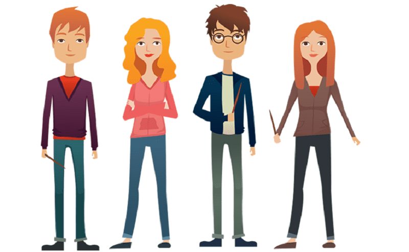 digital painting vector chi tiết